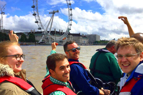 Treasure hunt on the Thames for Abellio