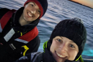 selfie on the water