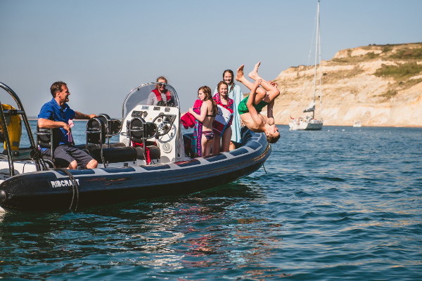 backflip off boat